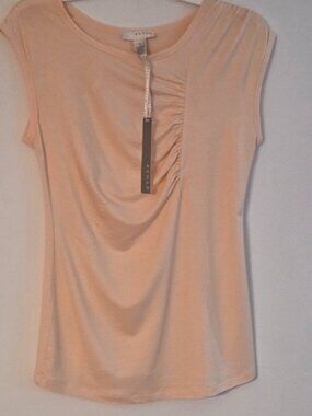 Kenar Peach Sleeveless Blouse